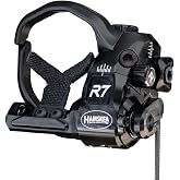 Hamskea R7 Right Hand Black Arrow Rest Compatible with Integrate | Durable Precision Archery Rest (215770)