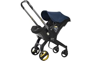 Doona Car Seat & Stroller, Deep Blue - All-in-One Travel System