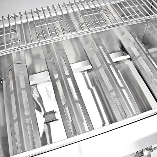 3 Embers Drop-In 4 Burner Gas Grill