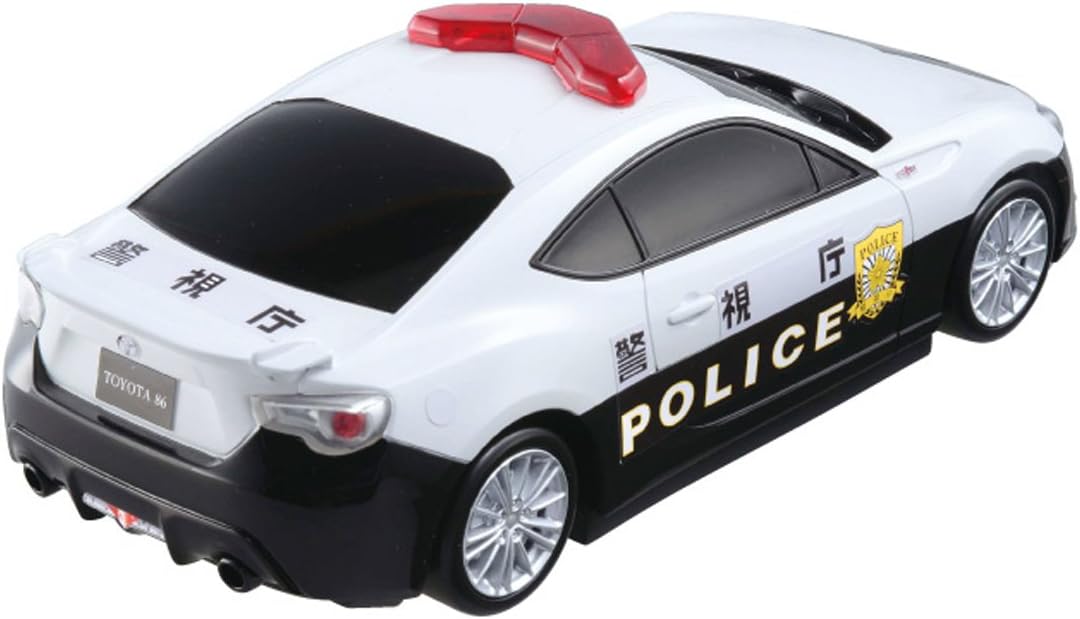 Amazon トミカ ビッグおかたづけパトカー トヨタ86 ミニカー ダイキャストカー おもちゃ