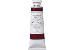 M. GRAHAM & CO. M. Graham Artist Oil Paint Alizarin Crimson 1.25oz/37ml Tube