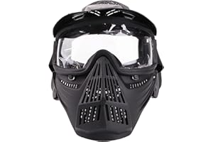 Senmortar Airsoft Mask Full Face Tactical Masks Protection Gear for Halloween CS Game Costume Accessories Motocross Cosplay