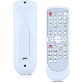 NB108UD NB108 Replacement Remote for Sylvania Combo DVR90VE SSR90V4 EWR204V | For SYLVANIA NB108UD, NB108, DVR90VE, SSR90V4, EWR204V, EWR20V4, EDVR95E, SR90VE Replacement DVD VCR Combo Remote Control