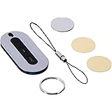 MYNT Smart Tracker & Remote - Thinnest (2 Coin Thin)l: Key, Wallet, Pet Separation Alarm, Key & Phone Finder, Mac Presenter Clicker, Selfie Remote (Silver)