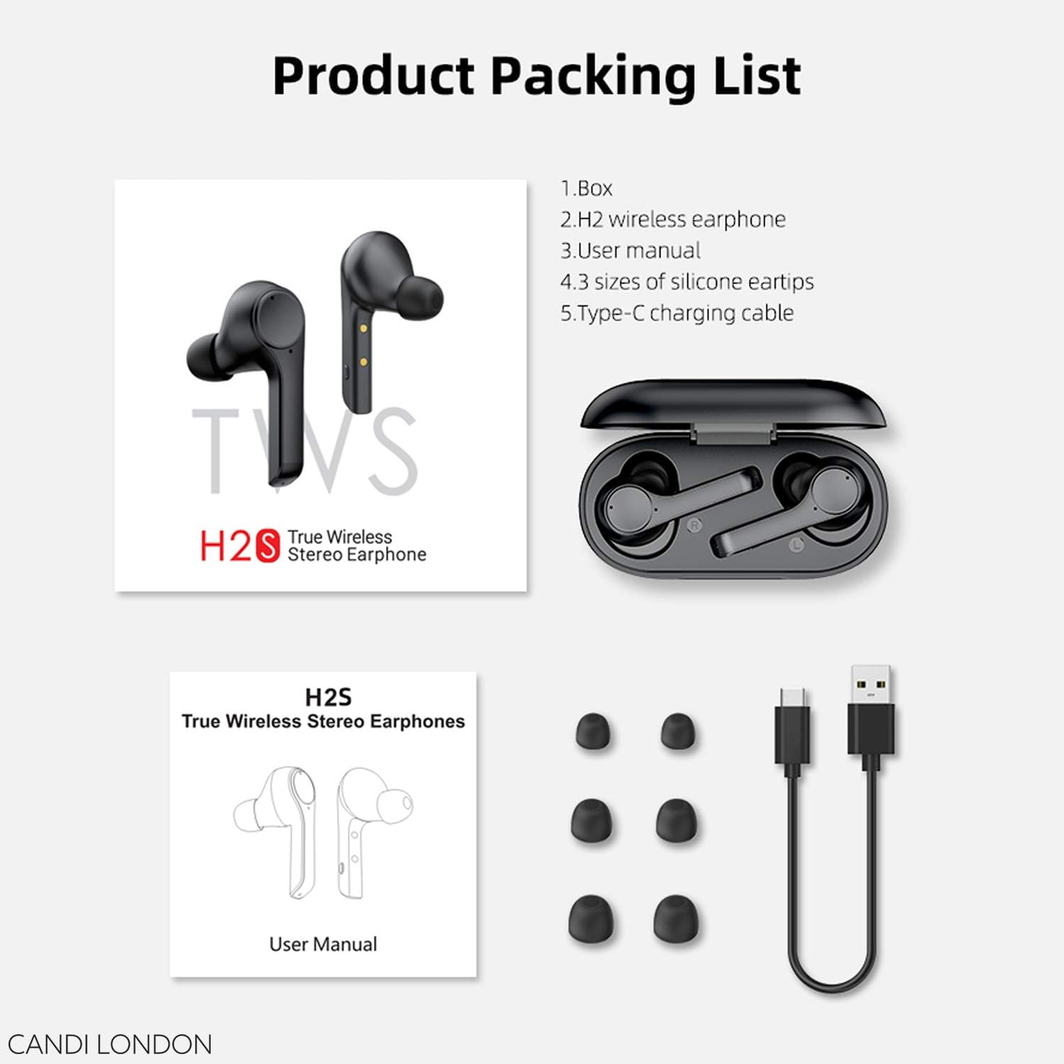 I16 Tws Candi London Review Sale, 57 