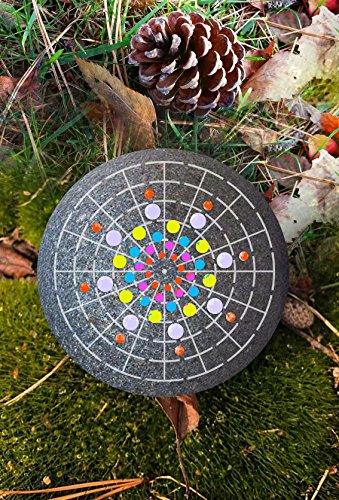 GSS Designs Pack of 3 Mandala Stencils Template Set - Mandala Dotting Tool - Art Painting Guide for Furniture Cards Canvas Stone Wood (SL-016)