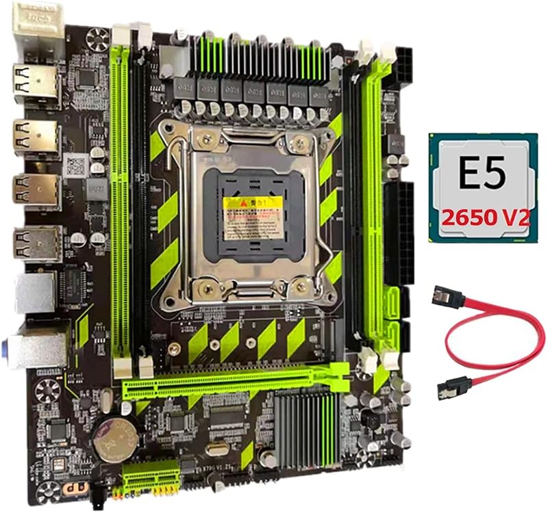 Tsadeer X79G Motherboard LGA2011 E5 2650 V2 CPU DDR3 M.2 8 USB SATA3.0 Gaming