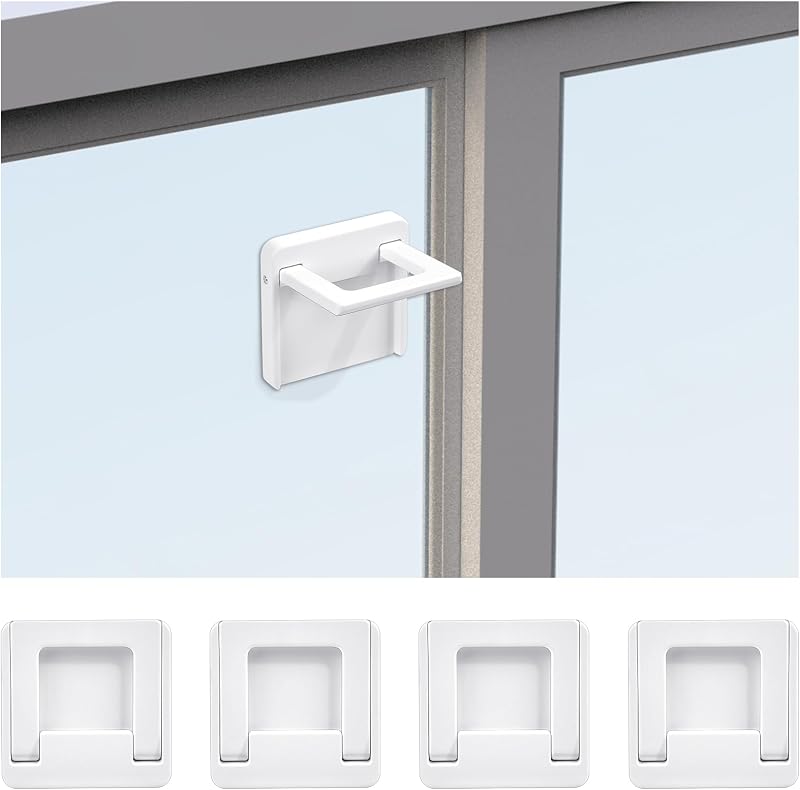 Vicloon 4 Pcs Sliding Door Locks Baby Child Safe Pet Proof