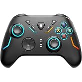YAEYE Wireless PC Game Controller for Windows(7/8/10/11)/Android/PS3 | PC Gamepad with 2.4G & Wired Modes, Macro Programming,