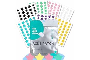 LinamHoz 357 pcs Blemish Patch Pimple Patch Ultra Thin Hydrocolloid Patch, Cute Yellow Star Design Absorbs Fluids, Provides E
