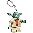 IQ Lego Star Wars Yoda LED Keychain Light - 2.25 Inch Tall Figure
