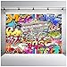 7x5ft 90th Graffiti Photography Backdrop Vinyl Hip Hop Photo Studio Background Photographic Party Decorations