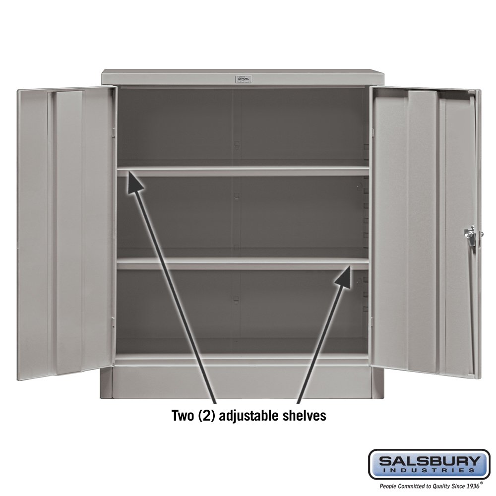 Salsbury Industries Counter Height Storage 42Inch by 18Inch