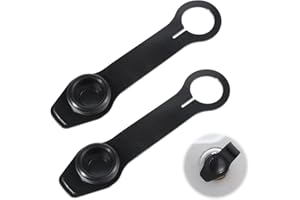 FDCZEYXIOR RV Water Inlet Pulg,RV Water Inlet Cap 3/4" RVs Waters Inlets Replacement Freshwater Rubber Plug RVs Waters Heater Drain Plug City Wateres Inlets Cover with Strap for Camper Trailer, 2 Pack,Black