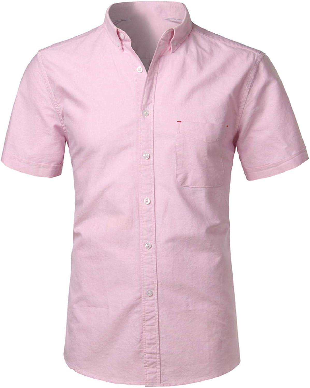 mens dress shirts short sleeve slim fit