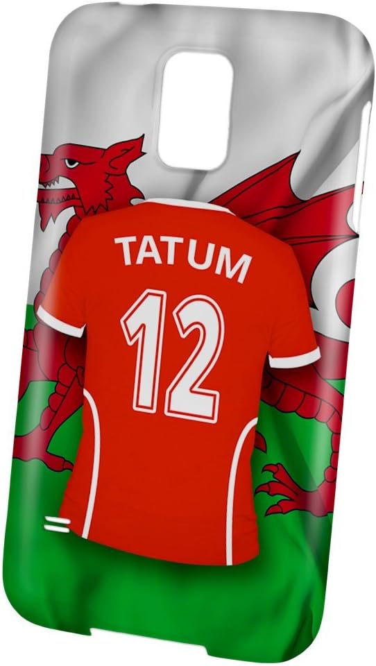 PhotoFancy - Samsung Galaxy S7 Premium Case - Personalised Case with the Name Tatum - Design Football Jersey Wales