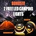 Mad Grit Best Inflatable Sofa Best Air Lounger - Pool Float Lounge Chair - Lazy Hangout Bag - Water Proof Air Hammock - Includes: 2 LED Camping Lights, 3 Pockets & Bottle Opener.