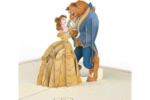 Lovepop Disney's Beauty and the Beast Enchanted Love Pop-Up Card, Love Card, Valentine's Day Card for Her