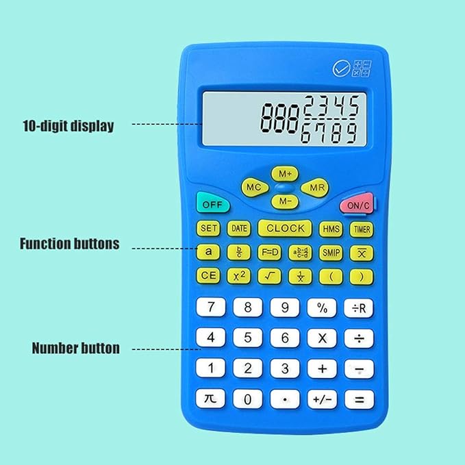 Amazon Tcaijing 科学計算用電卓 時間を表示 学習テスト 科学スコア 携帯用電卓を表示 小学生向け 関数電卓 文房具 オフィス用品 Amazon Tcaijing 科学計算用電卓 時間を表示 学習テスト 科学スコア 携帯用電卓を表示 小学生向け 関数電卓 文房具 オフィス用品