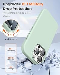 OuXul Designed for iPhone 16 Pro Case,Shockproof
