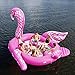 Sun Pleasure Party Bird Island Giant Flamingo Float - Fast Speed Pump Included - Flamingo with Pump and Carrying Bag - use in Lake, Ocean, River, Pool Floats for up to 6 People