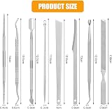 LOPHE Ingrown Toenail Tool Kit 8 Pcs Stainless Steel Pedicure Set view 2