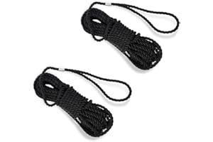 JIOTAR Extension Ladder Rope Replacement Werner Extension Ladder AC30-2 for All Extension Ladders with Single Pulley 40FT Ladder Rope (2 Pack)