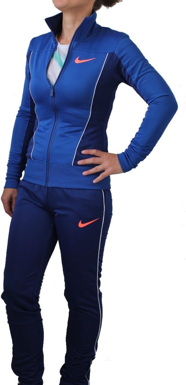 royal blue nike tracksuit womens