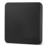 Amazon Basics Portable External SSD, 2TB, 2000MB/s Speeds, USB 3.2 Gen 2, IP65 Water & Dust Resistant, Black