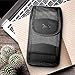 GOALANY Universal Holster Case for Extra Large Phone [Durable Leather+Nylon Flip Pouch] for iPhone Xs Max/iPhone 8 Plus 7 Plus/6 6s Plus/Galaxy s9+ S8+ Edge,Note 9 8,Pixel 2 XL Belt Clip Holder(L5)