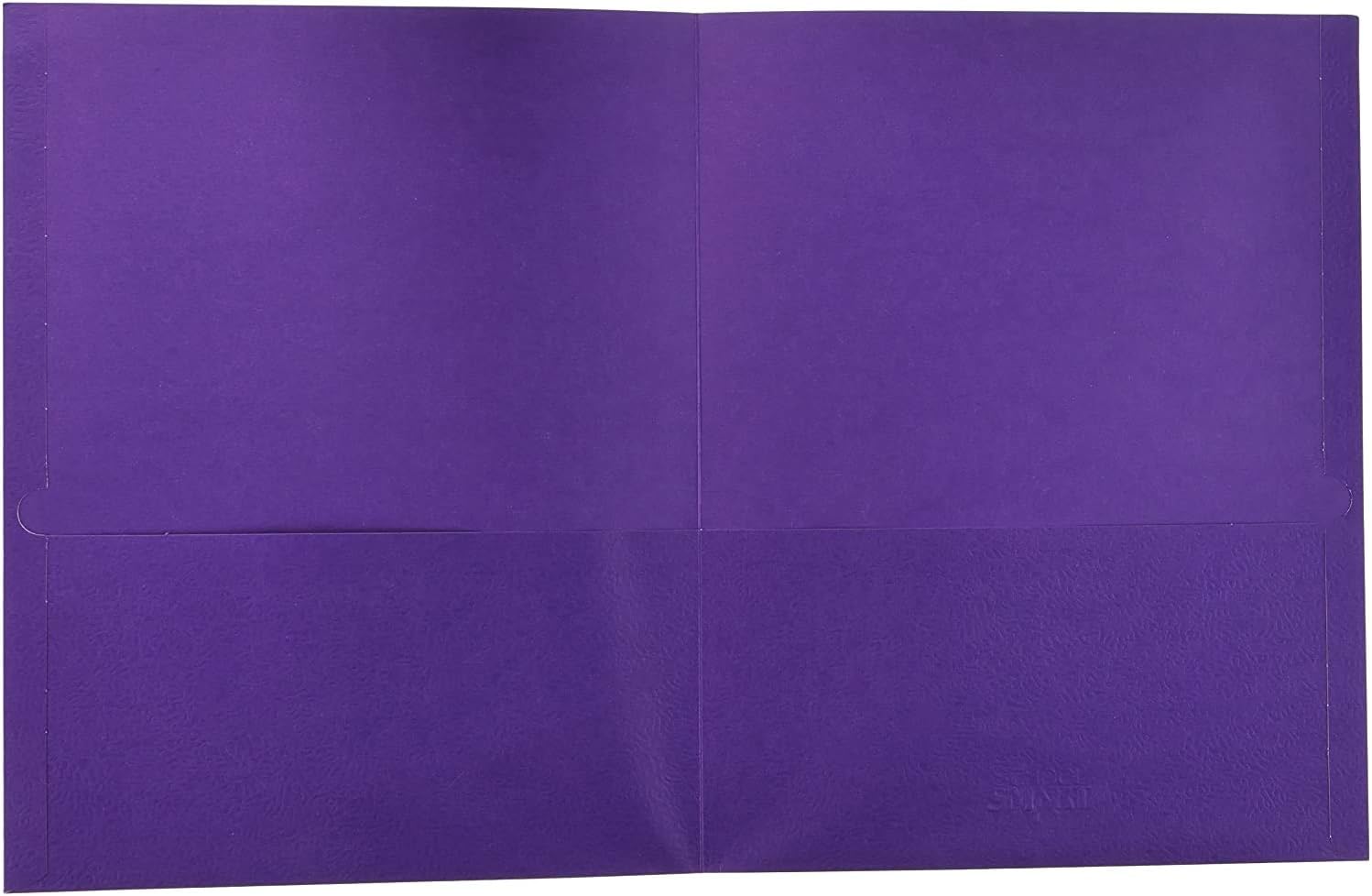 School Smart Extra Large 2-Pocket Folders, 9 x 12 Inches, Assorted Colors, Pack of 25 : Project Folders : Office Products