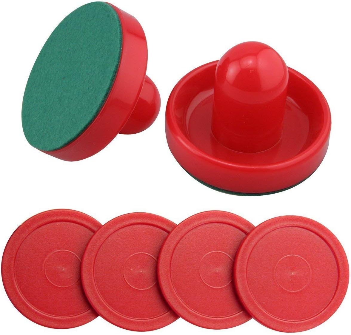 Mini Air Hockey Pucks and Paddles 