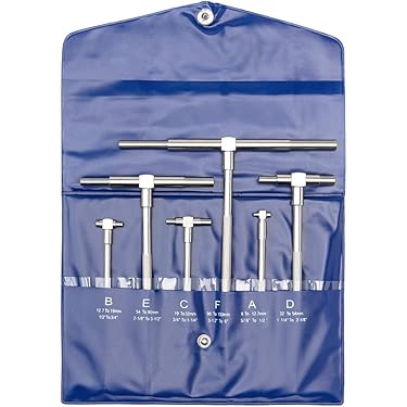 EEToolsSet® - Juego De 2 Medidores De Taladro De Acero Inoxidable