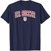 U.S. Soccer Arch Over Navy Blue USMNT Officially Licensed T-Shirt