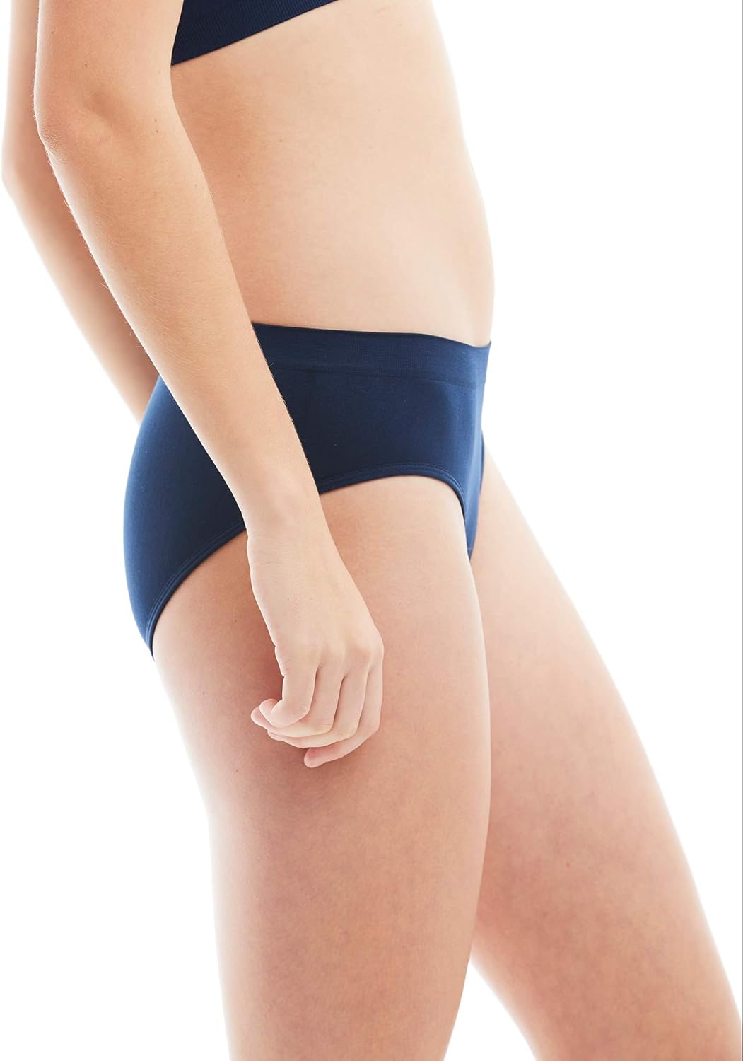 Kalon 6 Pack Women's Hipster Brief Nylon Spandex Underwear: Clothing