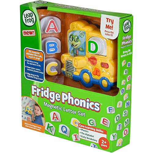 LeapFrog Fridge Phonics Magnetic Letter Set, Yellow
