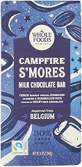Whole Foods Market Campfire S'mores Belgian Milk Chocolate Bar, 4.9 OZ