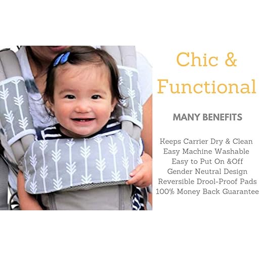 drool pads for baby carrier