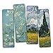 Loving Vincent Van Gogh Bookmarks Cards (60-Pack) - Starry Night Sunflowers Almond Blossoms Bookmarker Literary Gifts for Men and Women - Premium Quality Stocking Stuffers