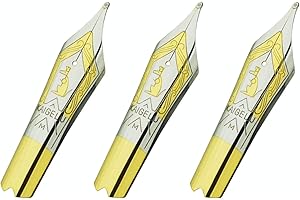 erofa 3 PCS Kaigelu Fountain Pen Nibs Spare Medium Nib, #6 Size