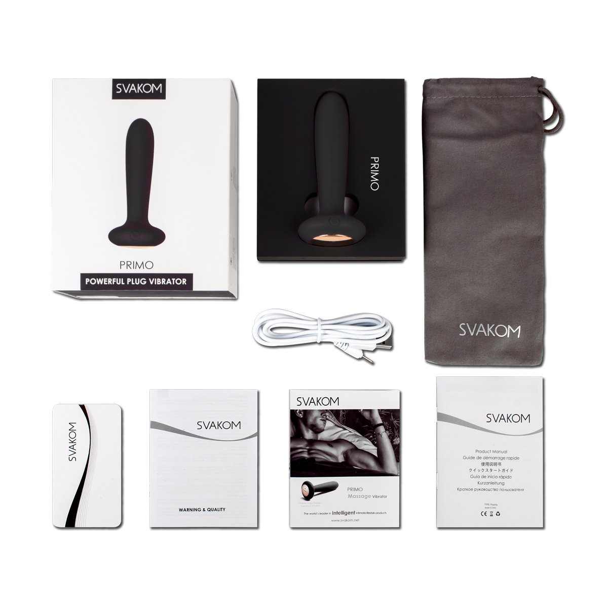 Heating Function Vibrating Anal Plug and Prostate Massager With Remote Control - Rechargeable & Waterproof - Body Safe Silicone Quiet yet Powerful Vibrator for Men Women or Couples (Black)