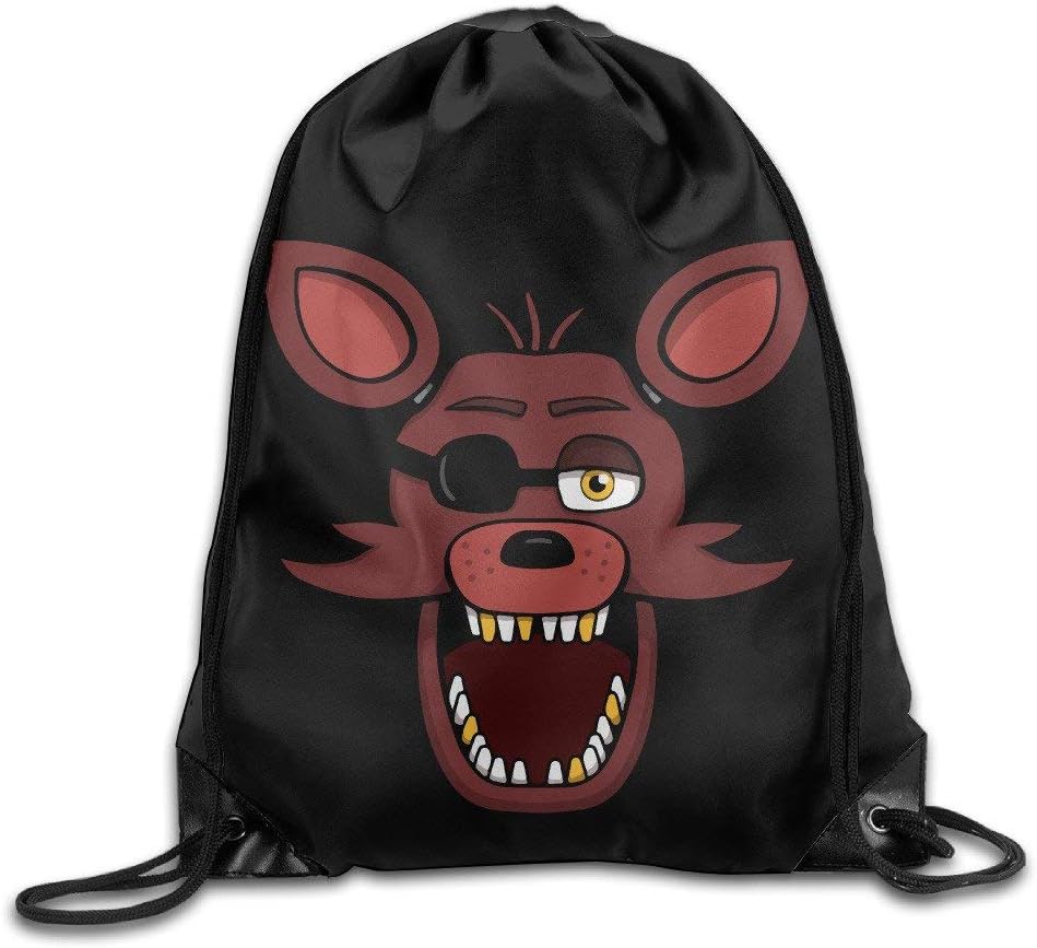 MDSHOP Fox Five Nights at Freddys Drawstring Backpack Sack Bag