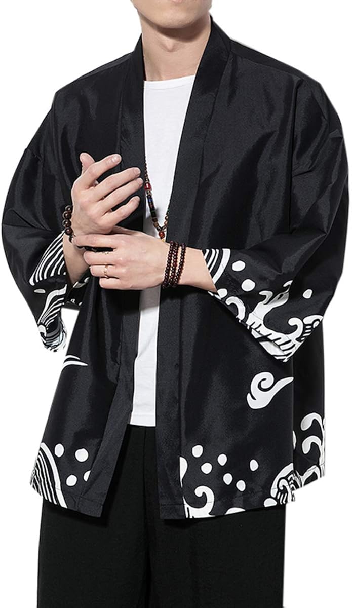Seidarise Men's Haori Jacket Kimono 