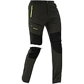 Men's Convertible Hiking Pants Zip Off Lightweight Quick Dry Outdoor Waterproof Tactical Cargo Work Pants Camping