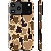 for iPhone 17 Pro Max Case,Duck Camo,Dual Layer Soft TPU Hard PC Bumper