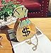 Women's PU Hologram Laser Money bag Design Purse Handbags Cross-Body Messenger Shoulder Bag