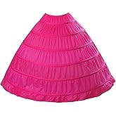 MISSYDRESS Full A-line 6 Hoop Floor-Length Bridal Dress Gown Slip Petticoat