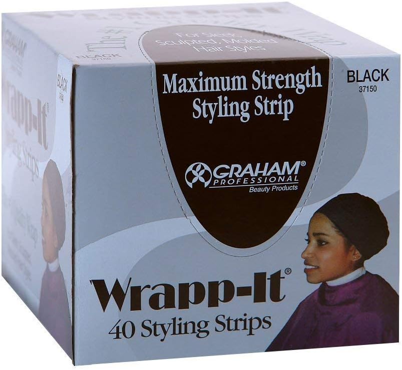 Wrapp-It Black Styling Strips