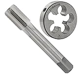 Aceteel 37/64"-28 UNF HSS Tap And Die Set, 37/64 x