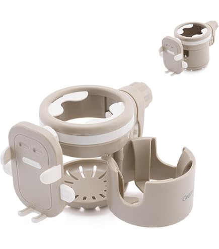Amazon.com: New Cup Holder Compatible with Graco Strollers. A Solid Secure  Fit. 360 Degrees Rotatable. Anti-Shake Spill Resistant. (Transparent) : Baby